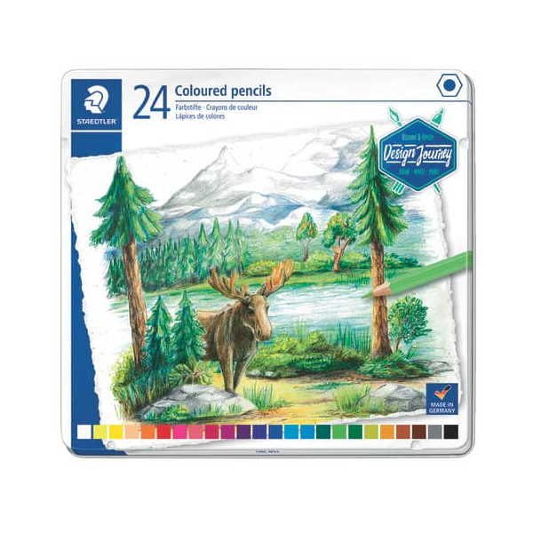 5 Stück Staedtler 146C M24 Metalletui 4007817055076 STAEDTLER 24 Stück