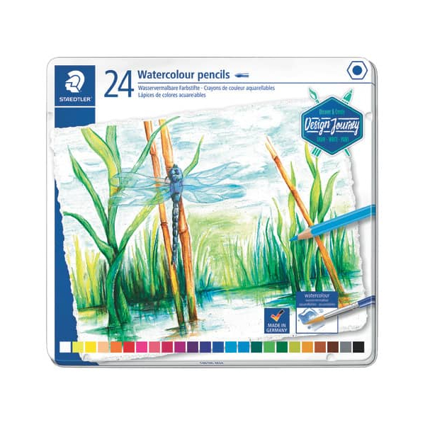 5 Stück Staedtler 14610C M24 Metalletui 4007817055625 STAEDTLER 24 Stück