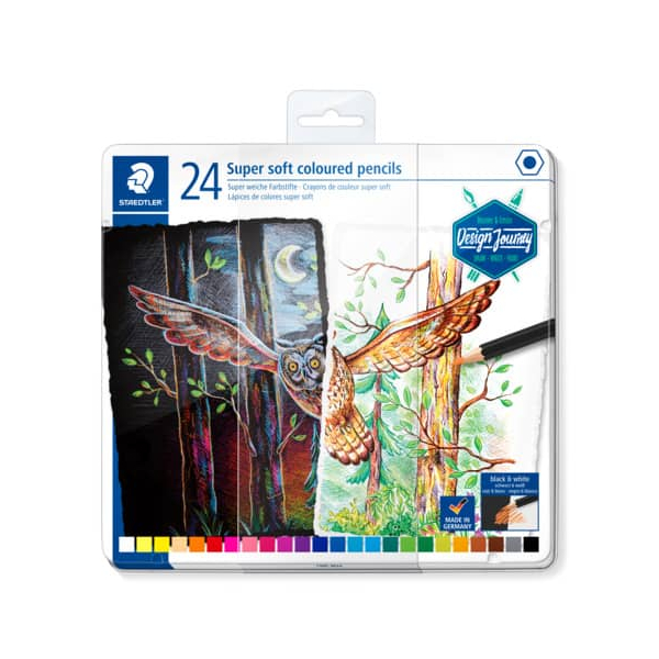 5 Stück Staedtler Farbstifte 24ST sortiert 4007817057100 STAEDTLER 24 Stück