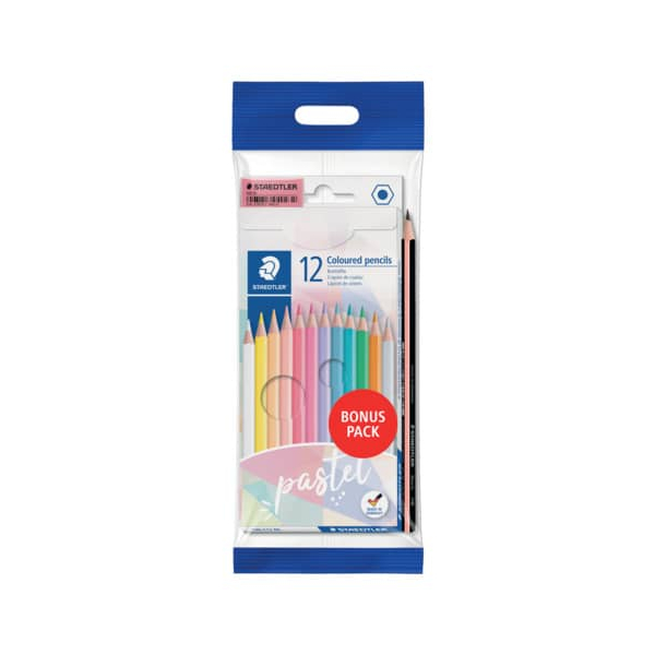 4007817069875 - 146 SET PA PASTELL Farbstifte-Set mit Bleistift und Radierer 14-teilig 4007817069875 - 146 SET PA PASTELL Farbstifte-Set mit Bleistift und Radierer 14-teilig
