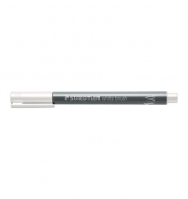 Lackmarker Metallic brush Marker, 8321-0, Stift, weiß, 1-6mm Pinselspitze