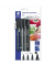 Büroset Lumocolor Marker Set 2 - permanent, schwarz  