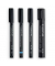 Büroset Lumocolor Marker Set 2 - permanent, schwarz  