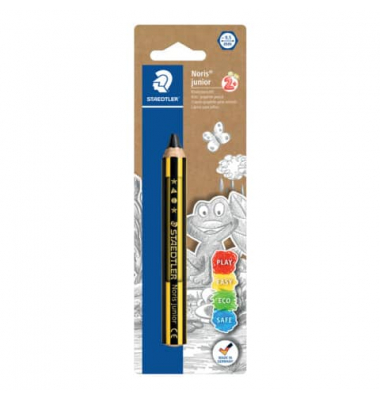 Bleistift, 141-2B BK, schwarz gelb, k.A., 2B