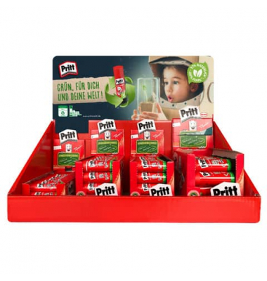 Klebestift 9H CAJUB, 25x11g / 48x22g / 24x43g, Display