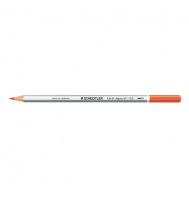Aquarellstift karat&reg;, 125-24, rot, sechskant