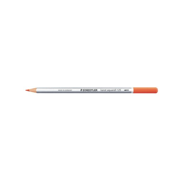 6 Stück KARAT Aquarellstift karat®, 125-24, rot, sechskant 4007817125014 KARAT