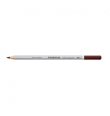 Aquarellstift karat&reg;, 125-76, braun, sechskant
