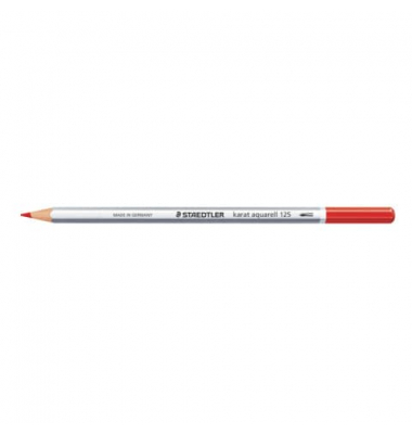 Aquarellstift karat&reg;, 125-29, rot, sechskant