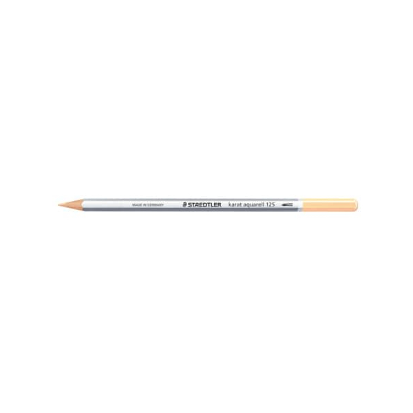 6 Stück KARAT Aquarellstift karat®, 125-43, fleischfarben, sechskant 4007817125243 KARAT
