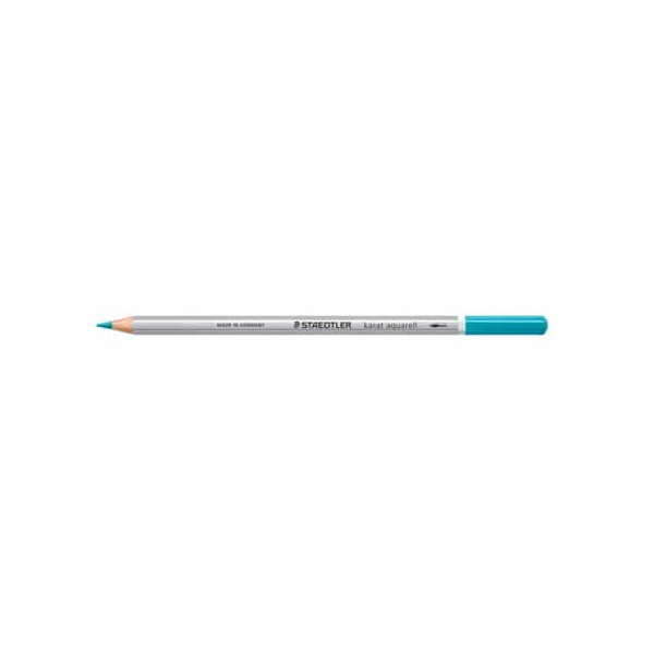 6 Stück KARAT Aquarellstift karat®, 125-35, türkis, sechskant 4007817125335 KARAT