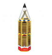 Bleistift-Set Bleistift, 120 VS4, 576x schwarz/gelb, sortiert, 2B,B,HB,H,2H