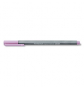 Fineliner triplus 334, 334-62, silber (Schreibfarbe: lavendel), 0,3mm