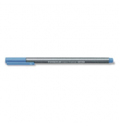 Fineliner triplus 334, 334-63, silber (Schreibfarbe: delfterblau), 0,3mm
