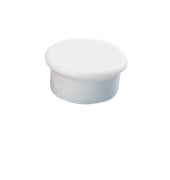 Haftmagnet 95413-20995, Rund, 13mm &Oslash;, wei&szlig;, 100g