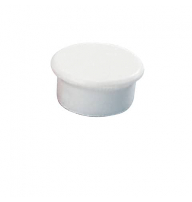 Haftmagnet 95413-20995, Rund, 13mm &Oslash;, wei&szlig;, 100g