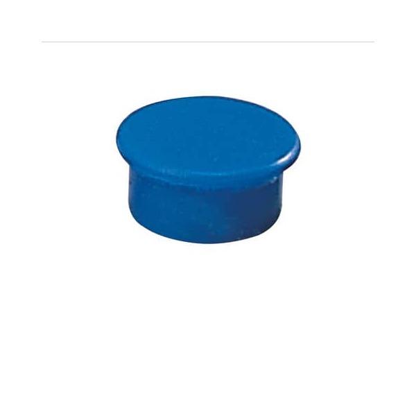 10 Stück Dahle Haftmagnet 95413-20992, Rund, 13mm Ø, blau, 100g 4007885764139 Dahle 8 Stück