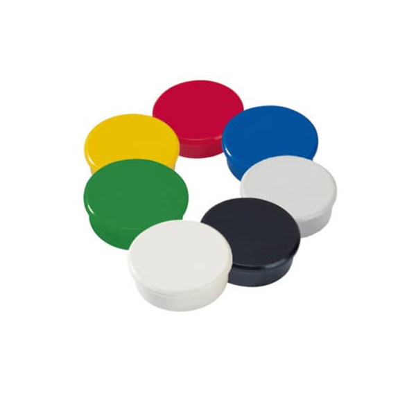 4007885905389 - Haftmagnet 95538-20980 Rund 38mm Ø farbig sortiert 2500g 4007885905389 10 Stück