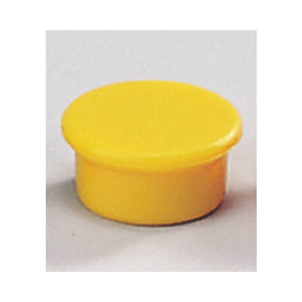 4007885945132 - Haftmagnet 95513-21530 Rund 13mm Ø gelb 100g 4007885945132 10 Stück