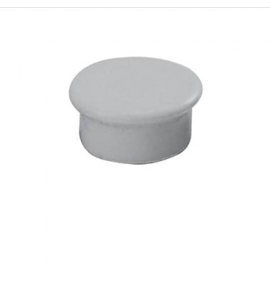 Haftmagnet 95413-21007, Rund, 13mm &Oslash;, grau, 100g