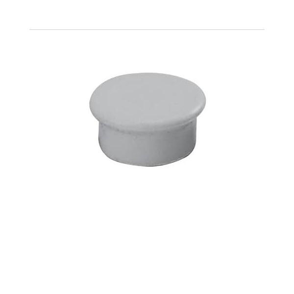 10 Stück Dahle Haftmagnet 95413-21007, Rund, 13mm Ø, grau, 100g 4007885984131 Dahle 8 Stück