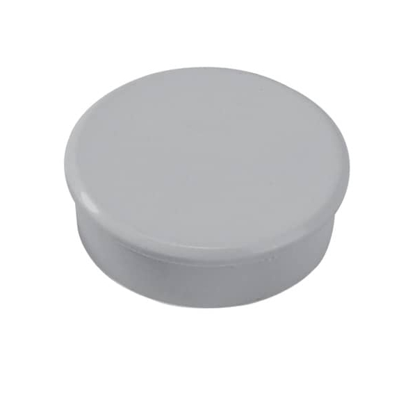 10 Stück Dahle Haftmagnet 95438-21021, Rund, 38mm Ø, grau, 2500g 4007885984384 Dahle 2 Stück