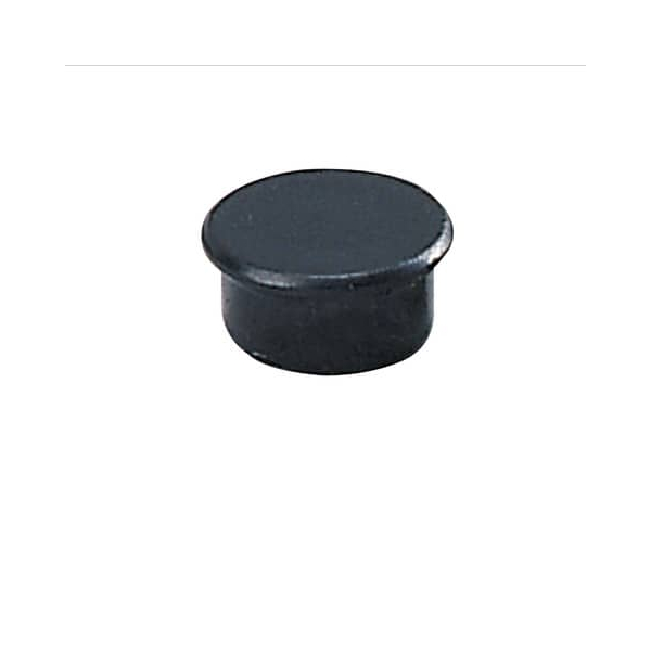 10 Stück Dahle Haftmagnet 95413-21011, Rund, 13mm Ø, schwarz, 100g 4007885994130 Dahle 8 Stück