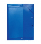 Heftbox A4 PP transluzent blau