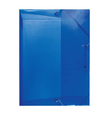 Heftbox Heftbox 1948686, A4 blau transluzent, 4cm F&uuml;llh&ouml;he, Polypropylen (PP)