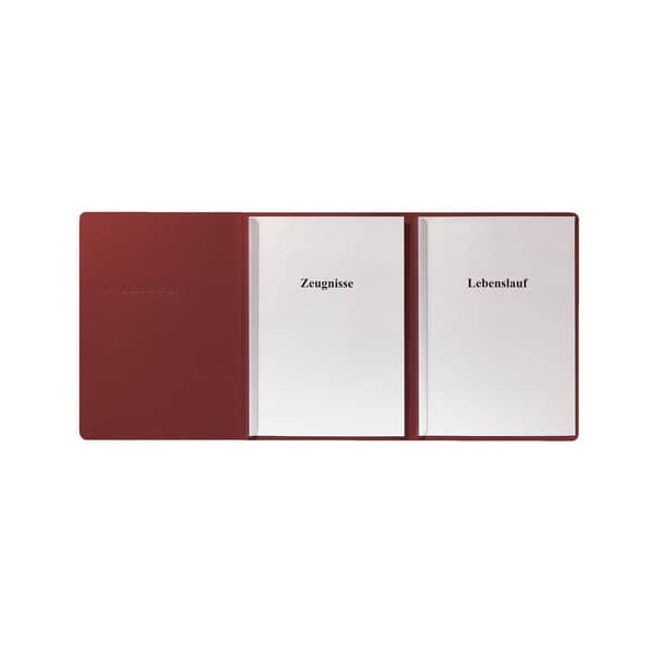 5 Stück Herlitz Bewerbungsmappe 3tlg. bordeaux 4008110246147 Herlitz