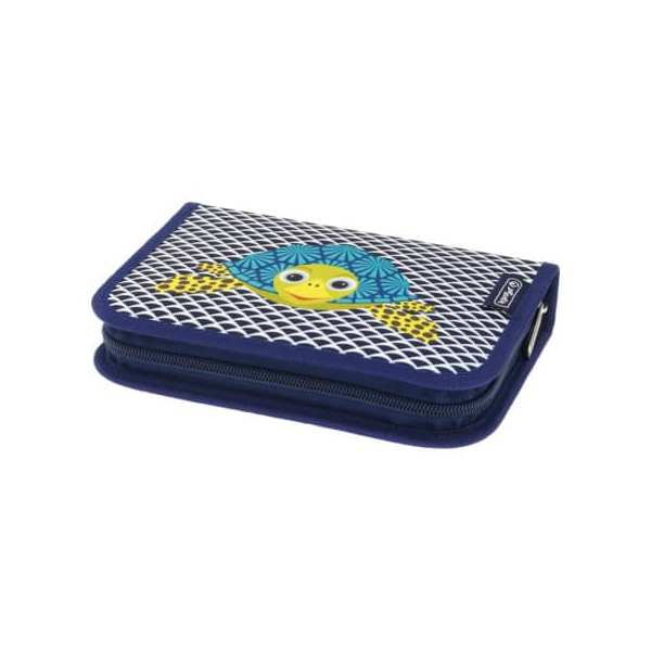 4008110285481 - Schüleretui 31-teilig Cute Animals Turtle Polyester BxHxT 205x