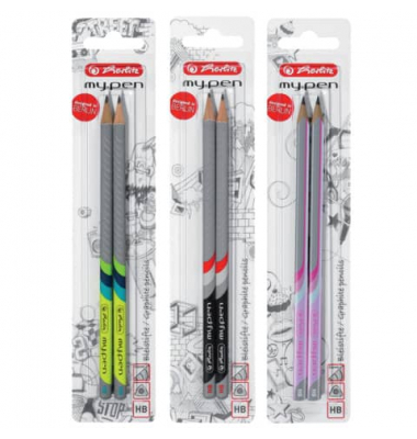 Bleistift-Set my.pen, 10786952, farbig sortiert, HB