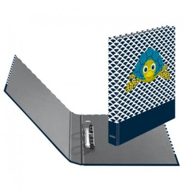 Ringbuch CuteAnimals Schildkr&ouml;te 50040223, A4 2 Ringe 30mm Ring-&Oslash; Pappe mehrfarbig