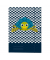 Gummizugmappe Cute Animals 50040858, A4 blau/Wei&szlig;/Gr&uuml;n Karton 350g, f&uuml;r ca. 150 Blatt  (80 g/m&sup2;), mit 3 Einschlagklappen