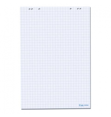Flipchartblock 10834141, 68x99cm, kariert / blanko, 80g