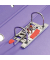 Ordner maX.file protect plus 10834810, A4 50mm schmal PP vollfarbig violett