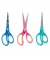 Bastelschere Design spitz, Metall, 17,2cm, Linkshänder, farbig sortiert