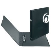 Ringbuch maX.file Fresh Color Fresh Colour 10935153, A4 2 Ringe 25mm Ring-Ø Kunststoff schwarz