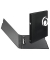 Ringbuch maX.file Fresh Color Fresh Colour 10935153, A4 2 Ringe 25mm Ring-Ø Kunststoff schwarz