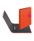 Ringbuch maX.file Fresh Color Fresh Colour 10935203, A4 2 Ringe 25mm Ring-Ø Kunststoff orange
