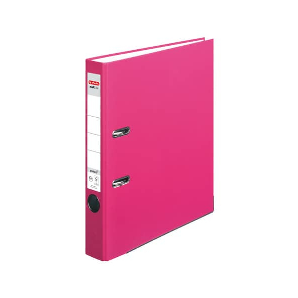 4008110391663 - Ordner maXfile protect 11053691 A4 50mm schmal PP vollfarbig pink 4008110391663 Herlitz