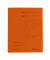 Schnellhefter Schnellhefter Karton 11094687, A4, orange, Karton, 240g/m², Vorderdeckel opak