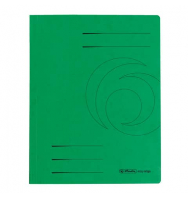 Schnellhefter Schnellhefter Karton 11094810, A4, grün, Karton, 240g/m², Vorderdeckel opak
