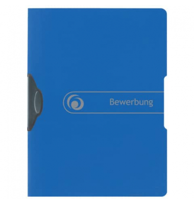 Klemmhefter easy orga to go 11206638, A4 blau, für ca. 30 Blatt, Polypropylen (PP)