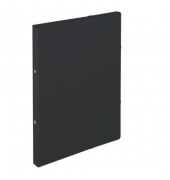 Ringhefter Herlitz Logo 11254398, A4 2 Ringe 20mm Ring-&Oslash; Karton schwarz