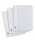 Schnellhefter Schnellhefter PP 11256641, A5, weiß, Polypropylen (PP), Vorderdeckel transparent