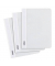 Schnellhefter PP 11256641, A5, wei&szlig;, Polypropylen (PP), Vorderdeckel transparent