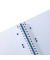 Notizbuch 11293750, blau, A5, kariert, 80g, 80 Blatt / 160 Seiten