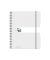 Notizbuch 11293792, easy orga, transparent, A5, kariert, 80g, 80 Blatt / 160 Seiten
