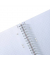 Notizbuch 11293792, transparent, A5, kariert, 80g, 80 Blatt / 160 Seiten